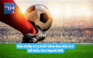 Kèo Chấp 1/2 Là Gì? Cách Đọc Kèo 0.5 Dễ Hiểu Cho Người Mới